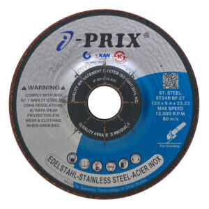 ĐÁ MÀI INOX IPRIX ST24 ST.STEEL 125 X 6.4 X 22.23MM