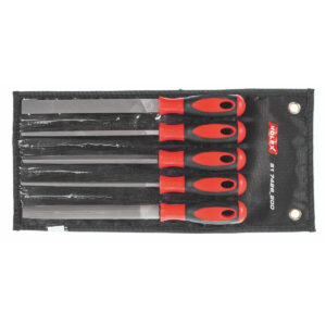 SET OF 5 FINE CUT 3 HOLEX FILES 200MM LONG | 200
